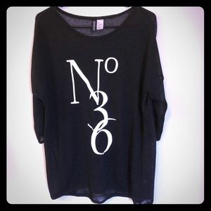 Modern Black Blouse S